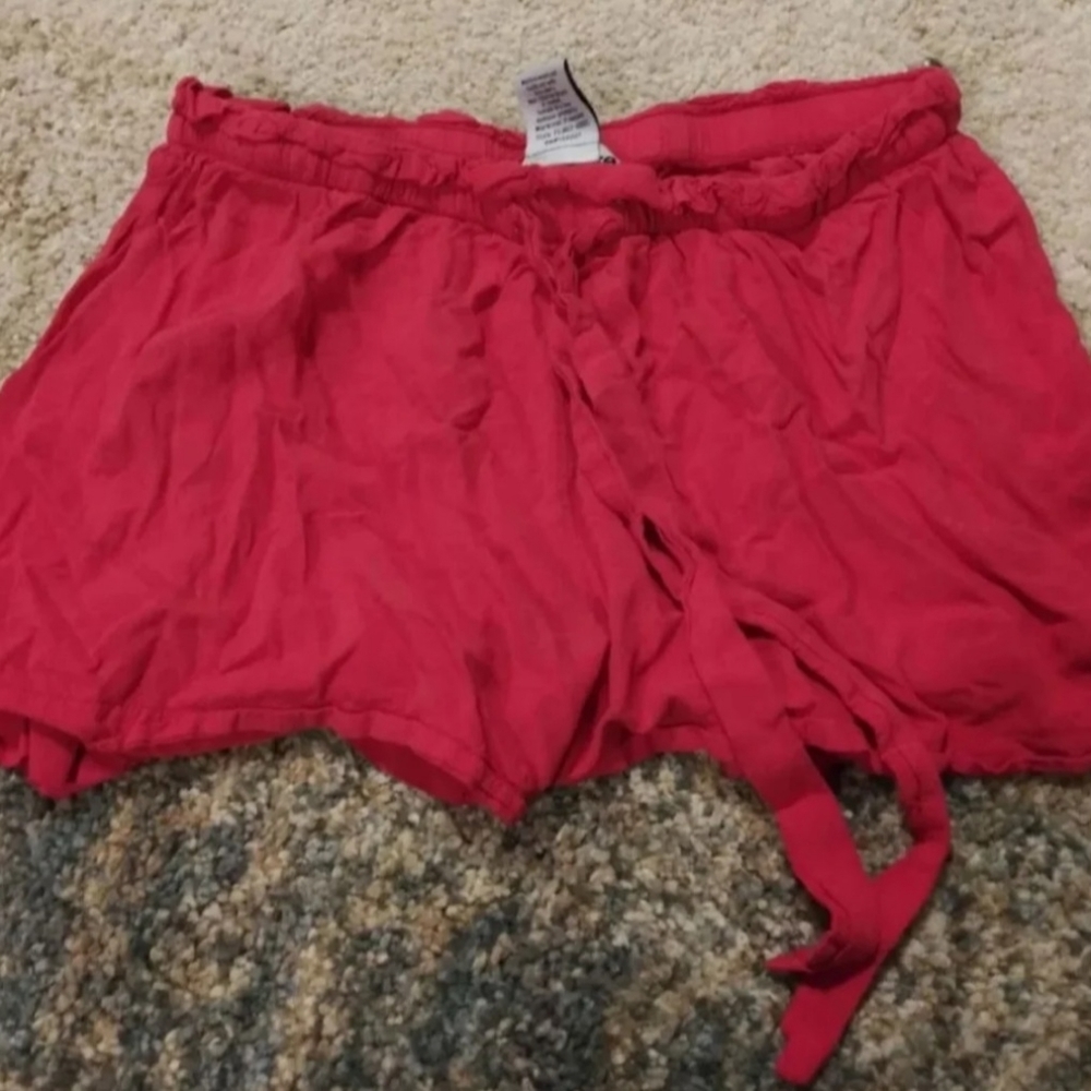 Freestyle medium hot pink sleep shorts